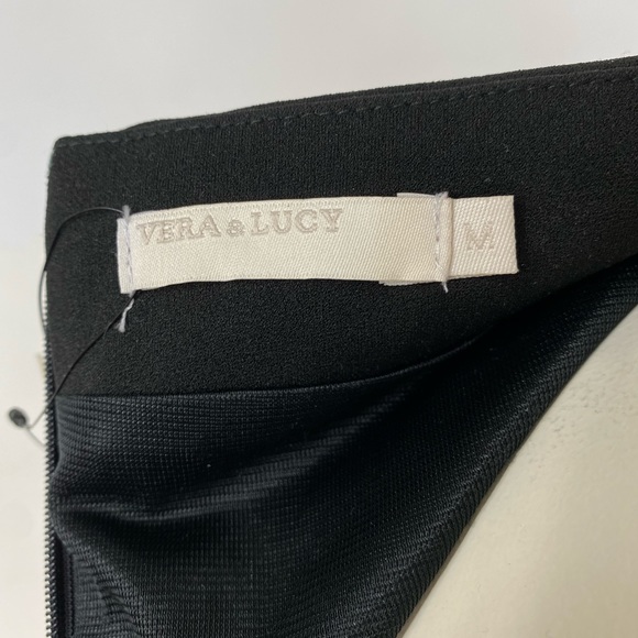 NWT Vera & Lucy Nasty Gal Wrap Mini Skirt Size M - Picture 7 of 9